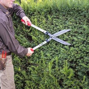 F250-63 10 in. Hedge Shears with High Carbon Steel Blade with Anti-Rust Coating and Light-Weight I-Beam Handles