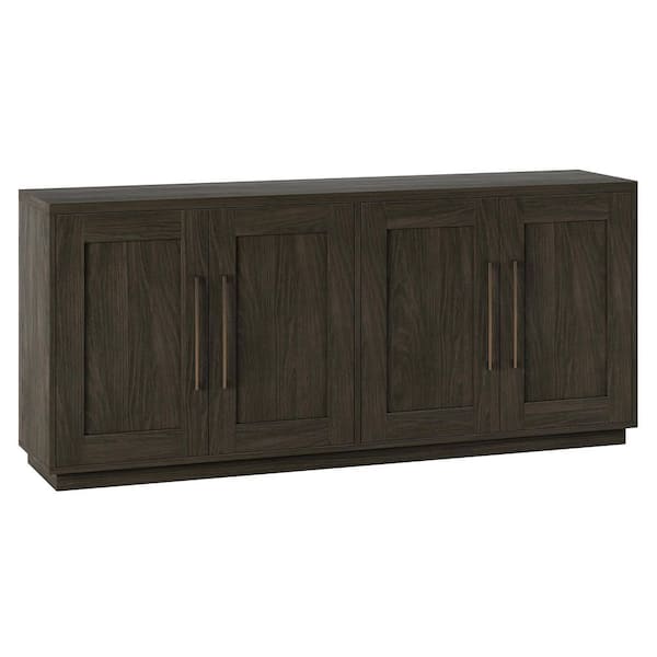 Tillman Alder Brown MDF 68 in. Buffet Table