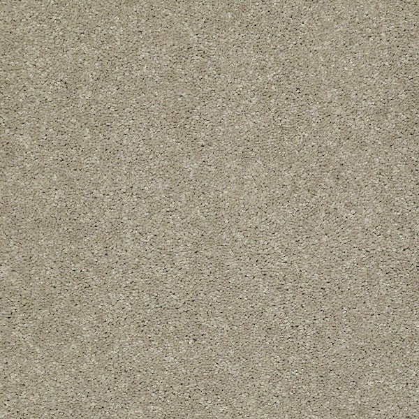 Brave Soul I - Garbanzo - Brown 15 ft. 34.7 oz. Polyester Texture Carpet - Installation Required