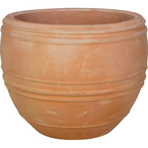 Unbranded 8 in. Clay Multi-Ring Pot