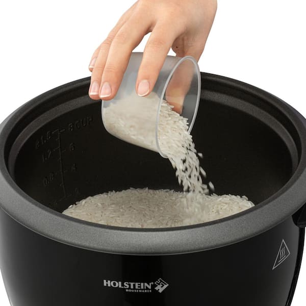 3-Cup Silver Automatic Rice Cooker with Glass Lid, Measuring Cup and Rice Scoop 3-Cup Silver Automatic Rice Cooker with Glass Lid, Measuring Cup and Rice Scoop