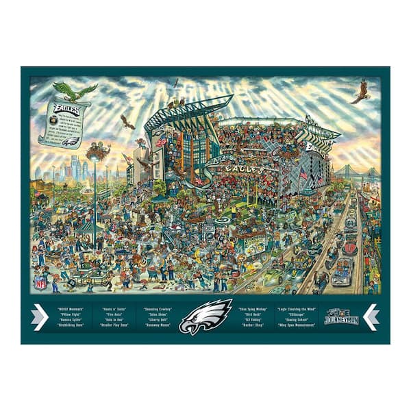 YouTheFan NFL Miami Dolphins Joe Journeyman Puzzle 9029724 - The Home Depot