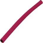 3/16 in. x 6 in. Adhesive Lined Heat Shrink Tubing, Red