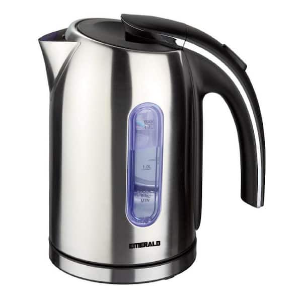 Emerald 7.18 cup Stainless Steel Electric Kettle with LED lights