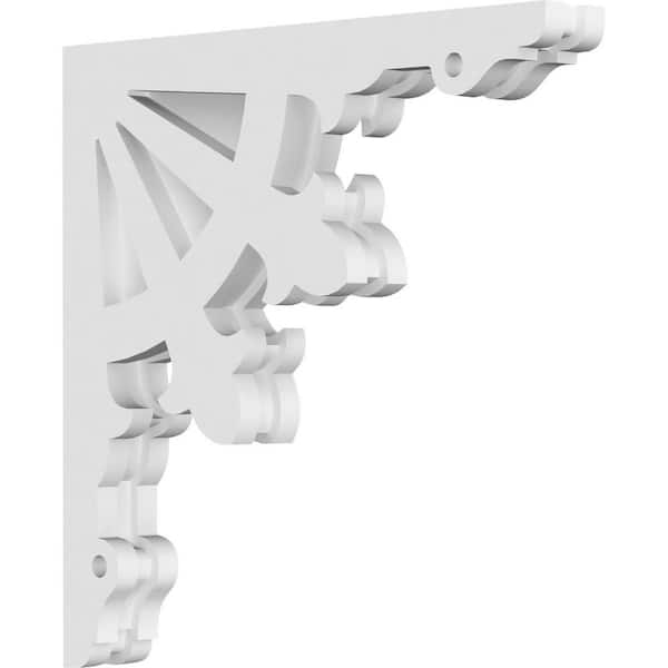 Ekena Millwork Riley 1.5 in. W x 14 in. H x 14 in. D Signature Urethane Polyurethane Corbel