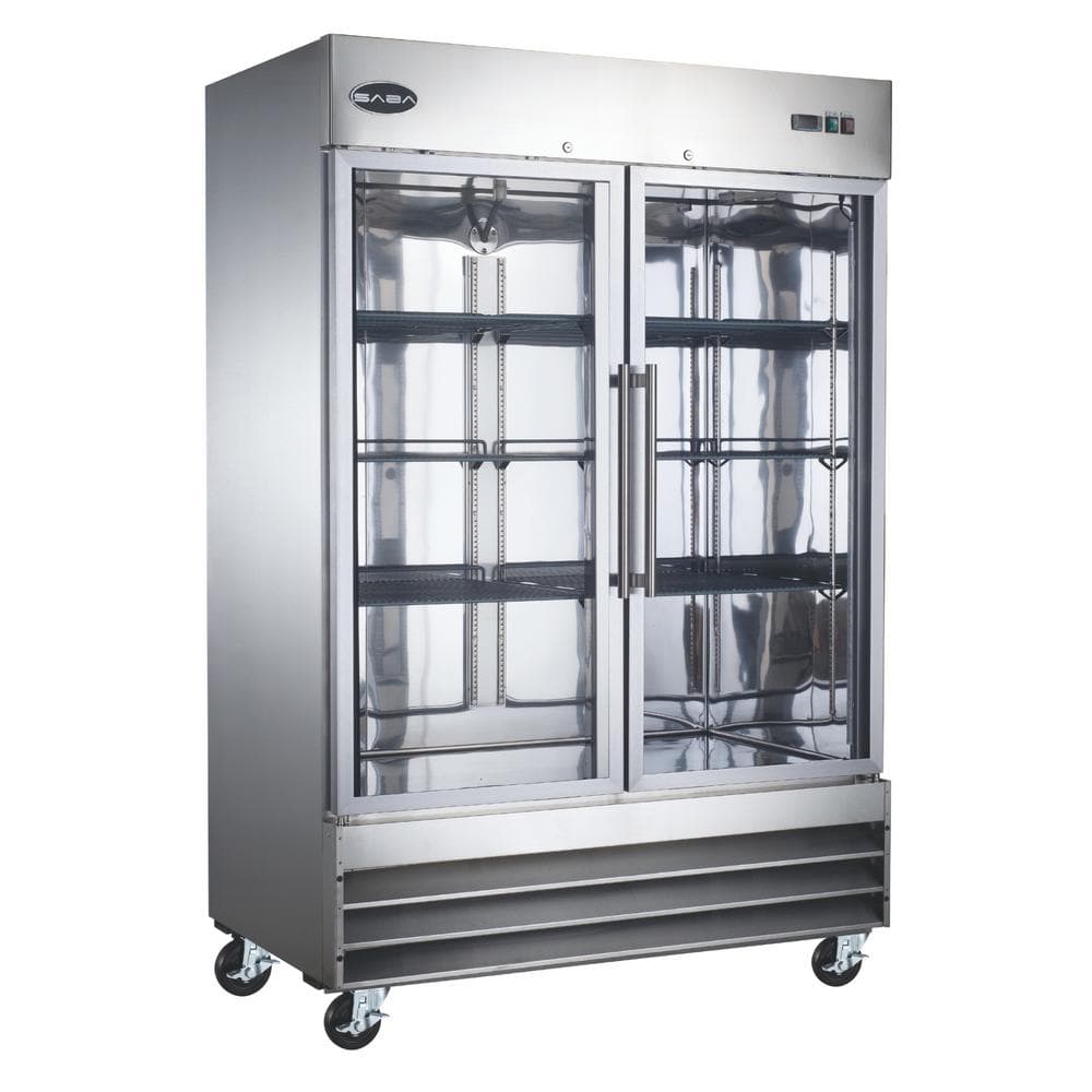54 in. W 47 cu. ft. Freezerless Commercial Refrigerator in Stainless Steel