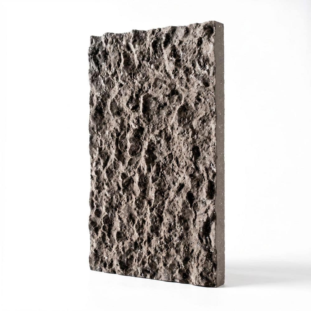 47.3 in. x 11.8 in. Charcoal Gray Faux Stone Siding Wall Panel, Polyurethane, Fire and Moisture Resistant, 8-Pack price history on PriceWatchPro