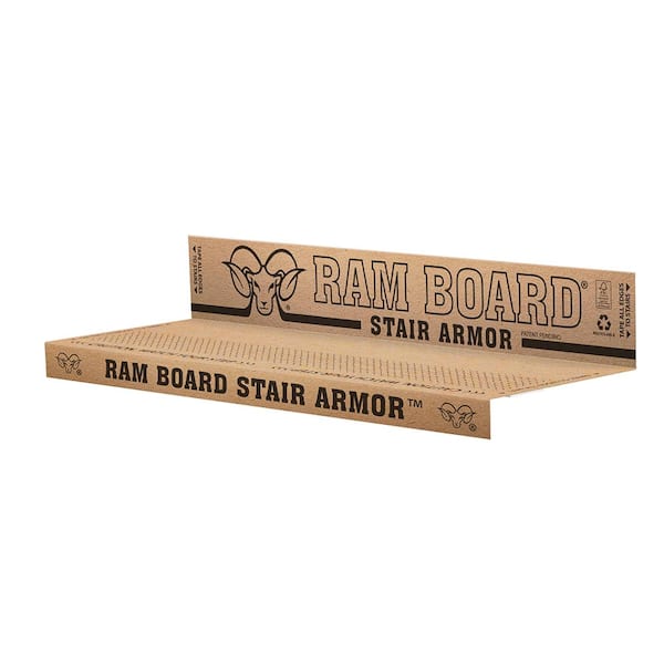 Ram Board 34 in. x 19 in. Stair Armor Stair Protectors (12/Carton)
