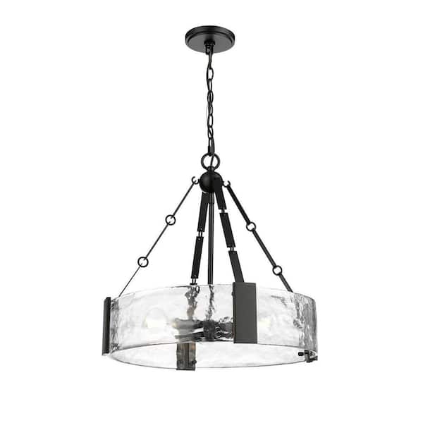Millennium Lighting Rezi 24.25 in. Wide 4-Light Pendant-Matte