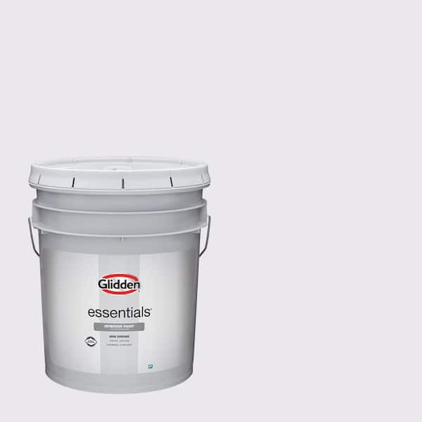 Glidden Essentials 5 gal. PPG1172-2 Winter Morn Flat Interior Paint