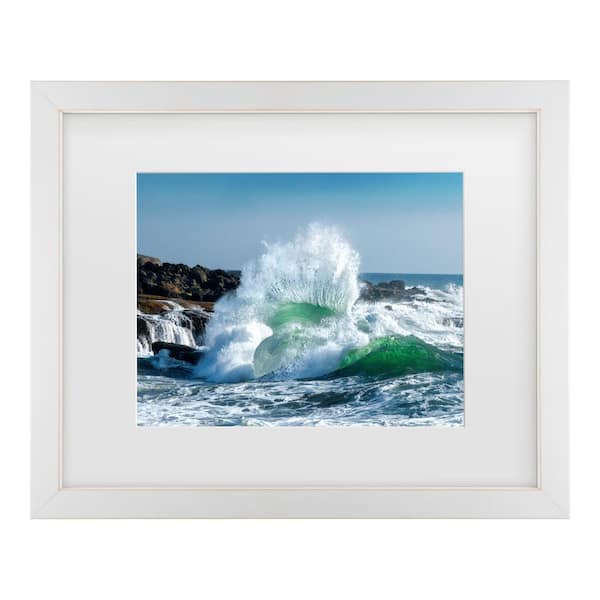 Trademark Fine Art David Rothstein Seascape 3-Matted Framed Photography Wall Art 18 in. x 22 in