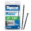 Tapcon 1/4 in. x 3-3/4 in. Hex-Washer-Head Concrete Anchors (75-Pack) 24340