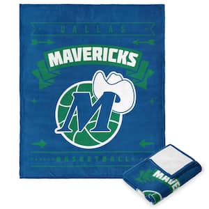 NBA Hardwood Classic Mavericks Multicolor Polyester Silk Touch Throw Blanket