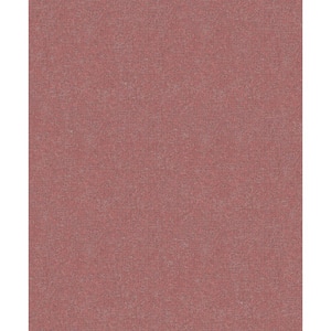 Plain Mottled Texture Rustic Red Matte Finish Vinyl on Non-Woven Non-Pasted Wallpaper Roll