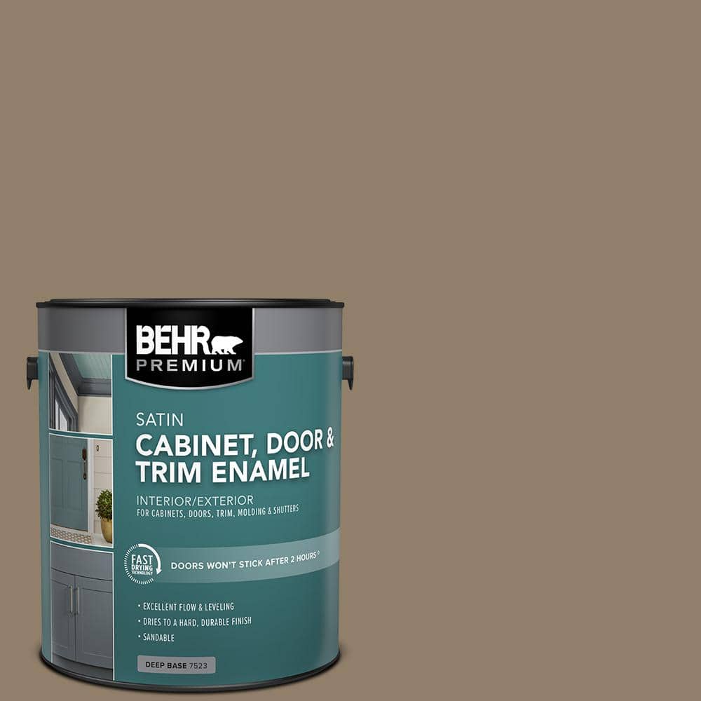 1 gal. #HDC-NT-11 Sandalwood Tan Satin Enamel Interior/Exterior Cabinet, Door & Trim Paint price history on PriceWatchPro