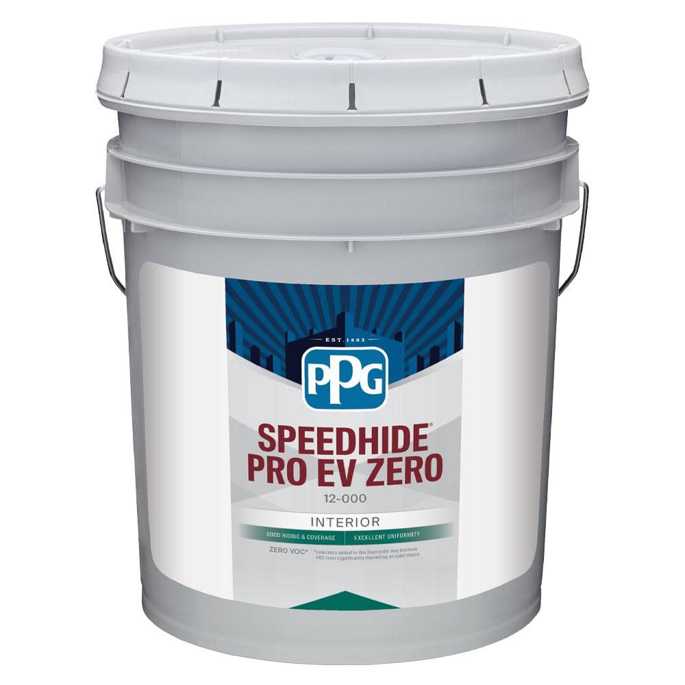 hide パーカー MG-X Paint ver. PPG SpeedHide Pro EV Zero 5 gal. Base 1 Flat Interior Paint