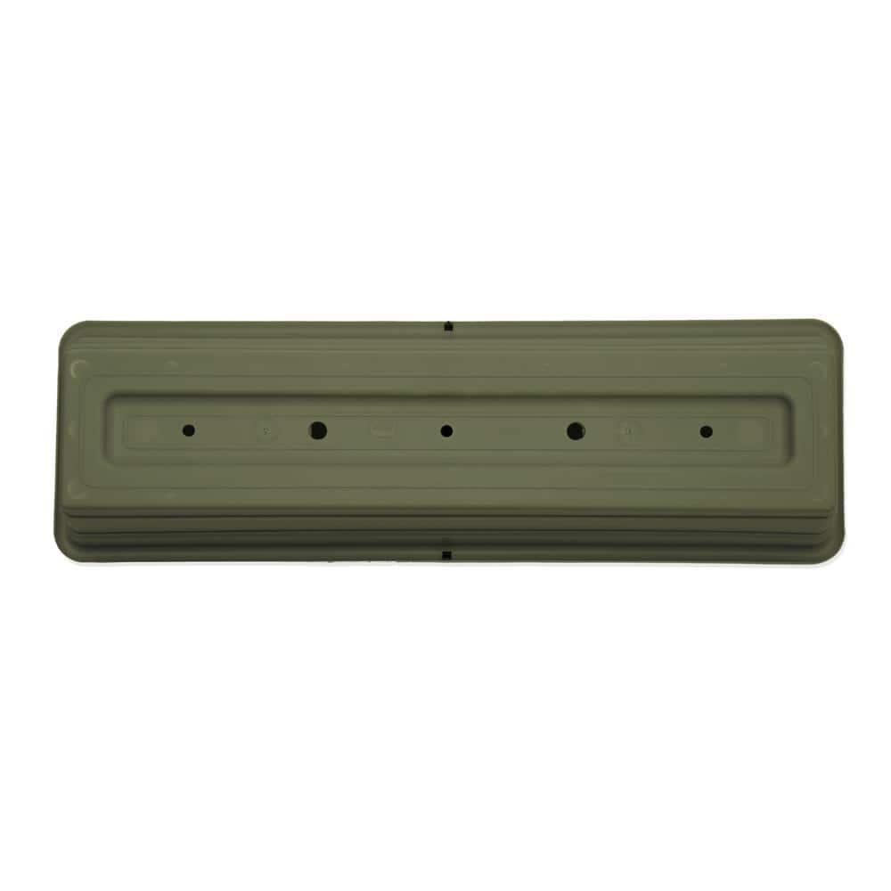 Living Green 24" Rectangular Resin Window Box Planter