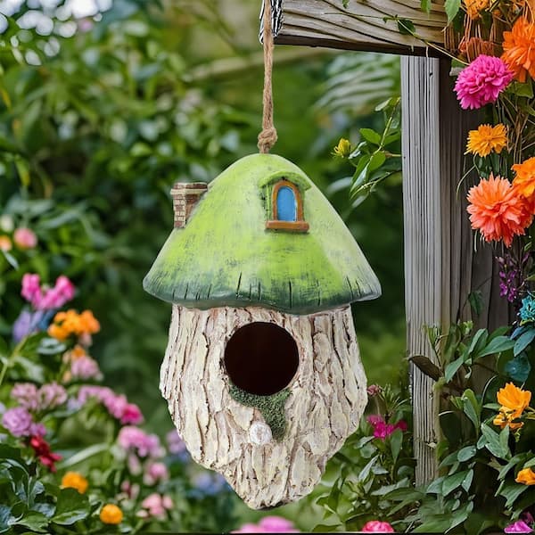 OGETFUUR 5.9 x 5.5 x 8.3 in. Resin Waterproof Hanging Decorative