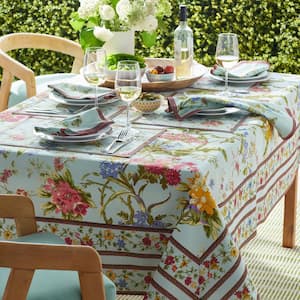 Floral Vine Cotton Tablecloth