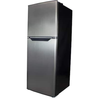 7.0 cu. ft. Free-Standing Top Freezer Refrigerator, Frost Free in Stainless Steel