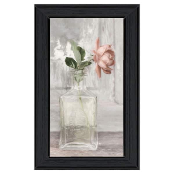 1-Piece Framed Graphic Print Plants and Flowers 21.00 in. x 12.00 in.