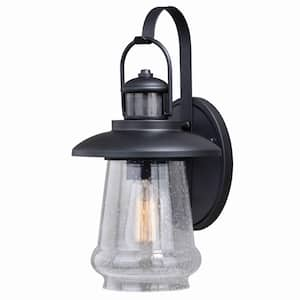 Bridgeport Bronze Motion Sensor Dusk to Dawn Coastal Outdoor Wall Light