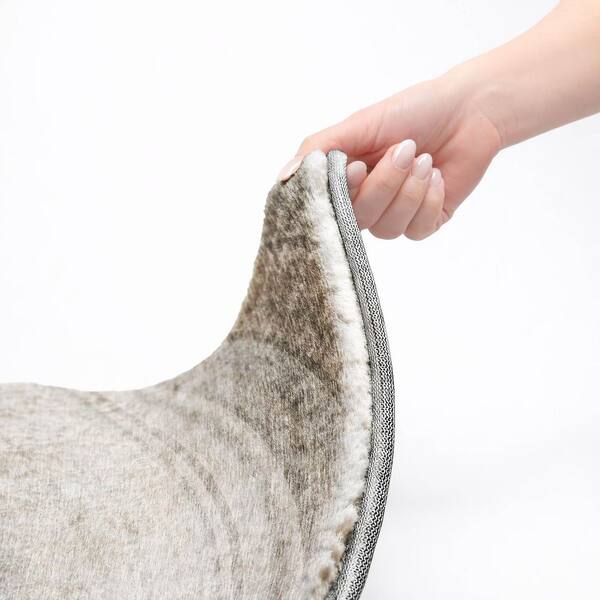 Dream Shag Premium Machine Washable Abstract ADS584 Gray 10 ft. x 14 ft. Area Rug