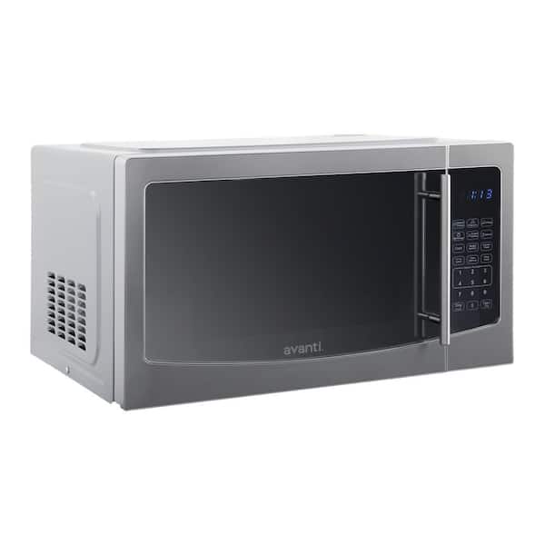 20 in W 1.1 cu. ft. Countertop Microwave Oven, in Stainless Steel