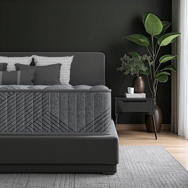 Queen Firm Hybrid Gel Memory Foam 12 in. Bed-in-a-Box Luxury Design and Motion Isolation Mattress