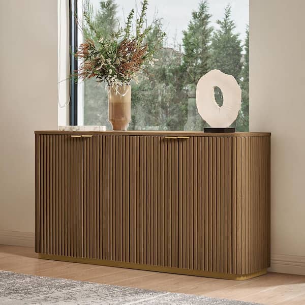 Arturo Acorn 33 in. Accent Cabinets with Adjustable Shelves