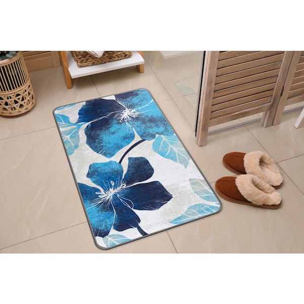 Dropship CAMILSON Indoor/Outdoor Rug, Blue 5'3'x7' Leaf Tropical Botanical  Area Rugs For Indoor And Outdoor Patios, Easy-Cleaning Non-Shedding Living  Room, Garden And Kitchen Washable Outside Carpet (5x7) to Sell Online at a