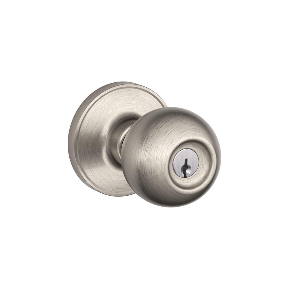 Jannell Satin Nickel Keyed Entry Door Knob price history on PriceWatchPro