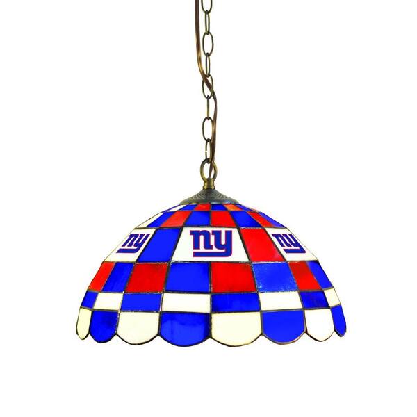 Imperial New York Giants 1-Light Tiffany Pub Light