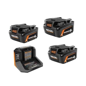 18V Starter Kit with (2) 4.0 Ah MAX Output Batteries and Charger with 6.0 Ah MAX Output Battery
