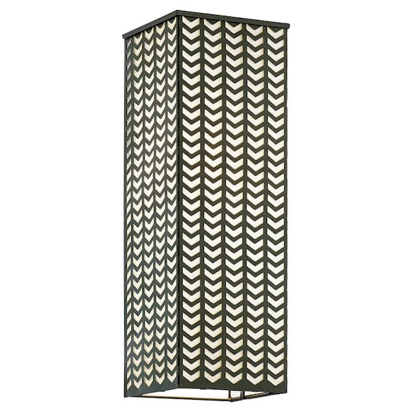River of Goods Ada 1-Light Matte Black Outdoor Wall Lantern Sconce Exterior Lighting with Frosted Glass