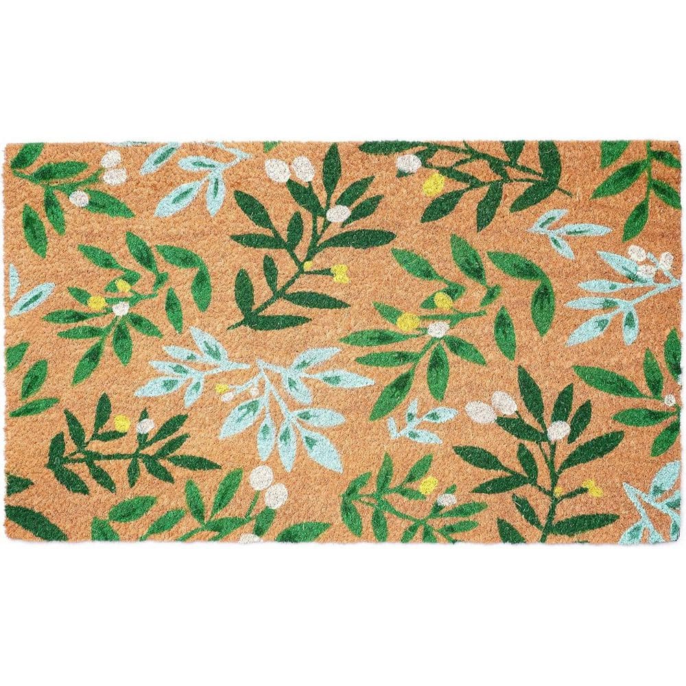 Multi-Colored 36 in. x 24 in. Coir Outdoor Door Mat price history on PriceWatchPro