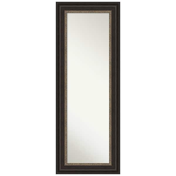 Large Rectangle Bronze Bronze/Copper Metallic Modern Mirror (54.25 in. H x 20.25 in. W)
