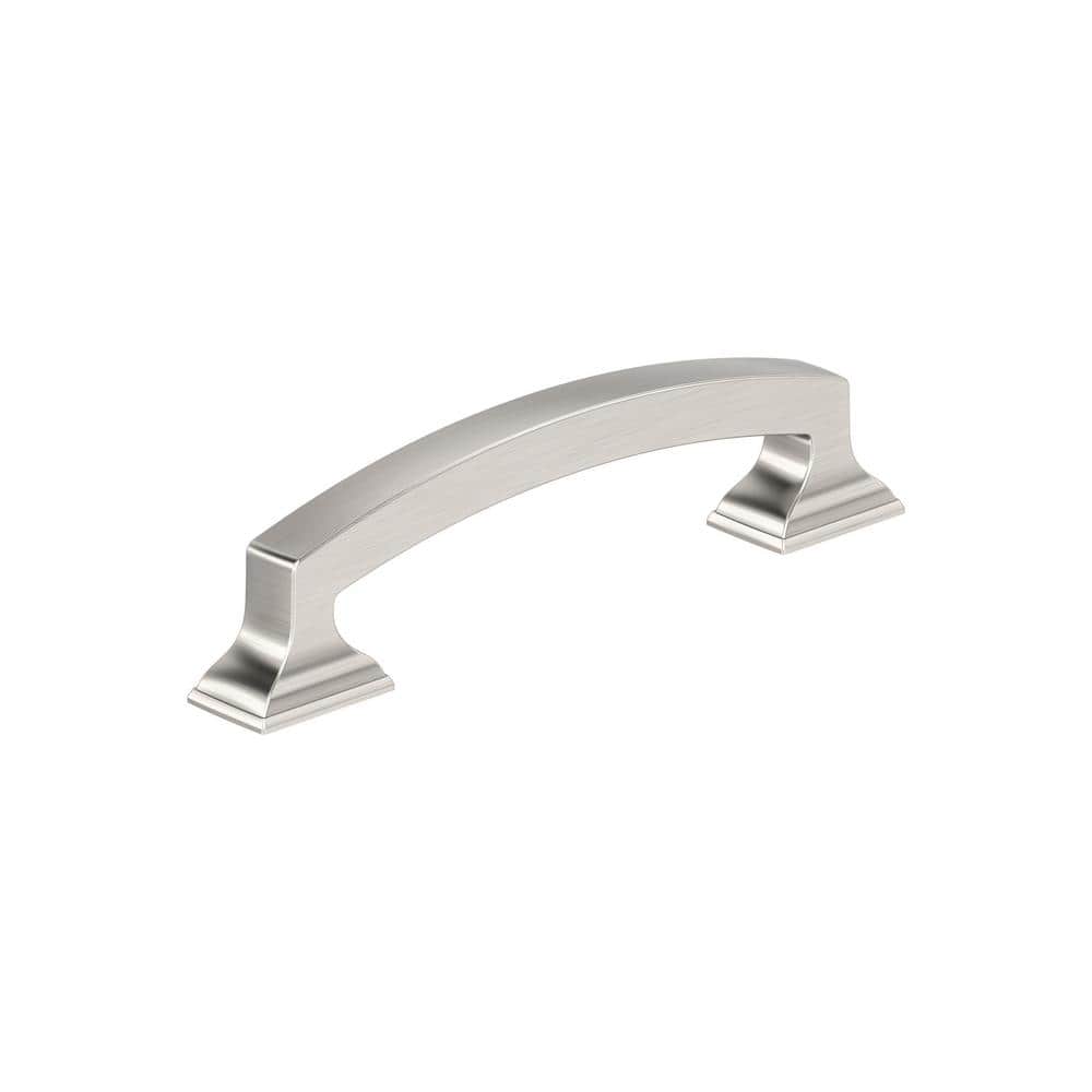 Incisive 3-3/4 in. (96mm) Classic Satin Nickel Arch Cabinet Pull price history on PriceWatchPro