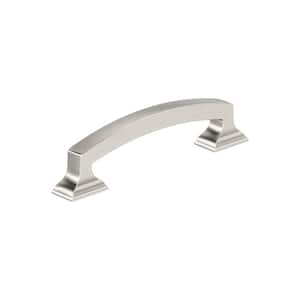 Incisive 3-3/4 in. Classic Satin Nickel Arch Cabinet Pull