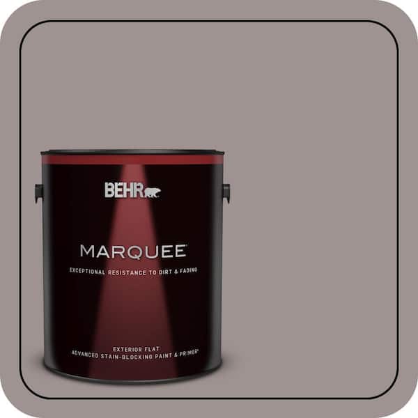 BEHR MARQUEE 1 gal. #N140-4 Tavern Taupe Flat Exterior Paint & Primer