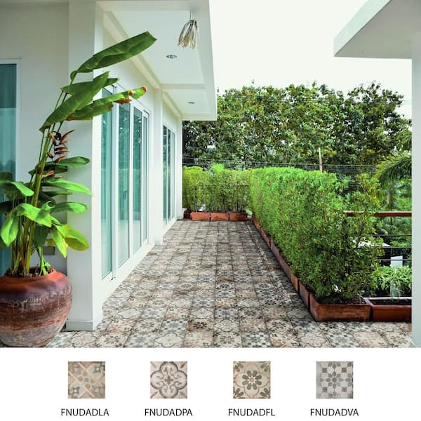 Merola Tile D'Anticatto Decor Laterza 8-3/4 in. x 8-3/4 in