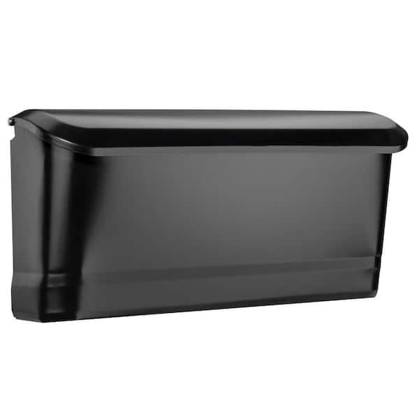 Architectural Mailboxes Cielo Black, Small, Steel, Wall Mount Mailbox