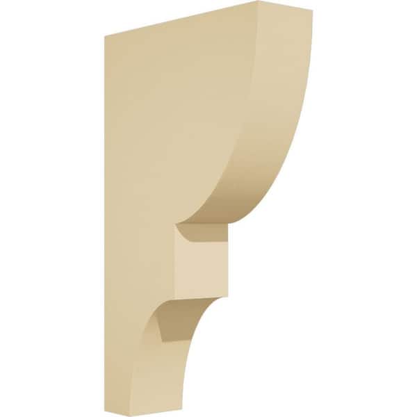Ekena Millwork Ridgewood 3 1/2 in. x 20 in. x 12 in. Polyurethane Corbel