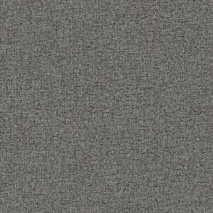 Hatton Faux Tweed Black Non Pasted Non Woven Wallpaper