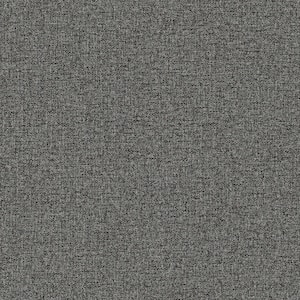 Hatton Faux Tweed Black Non Pasted Non Woven Wallpaper Sample