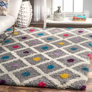 Geometric Rug Pastel Multi Colour Diamond Pattern Room Carpet Mat Small Large XL 