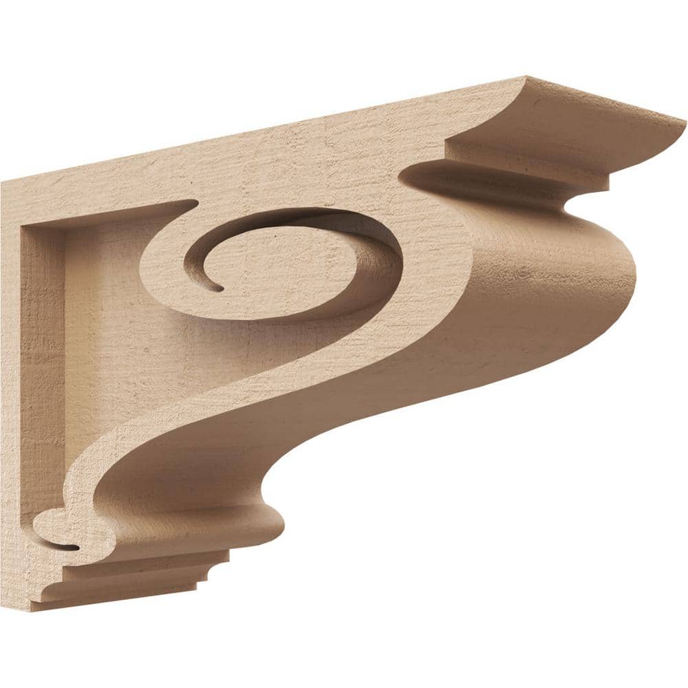 UPC 196595789397 product image for 2 in. x 4 in. x 6 in. Series 3 Classic Scroll Rough Cedar Woodgrain Timberthane  | upcitemdb.com