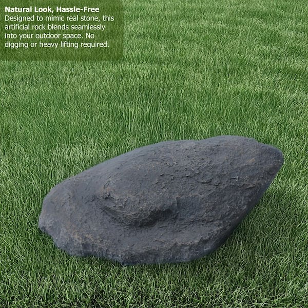 Gardenised Fake Garden Rock Cover Decorative Natural Texture Faux