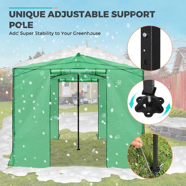 Reviews for EAGLE PEAK 8 ft. W x 12 ft. D Large Walk-In Gardening