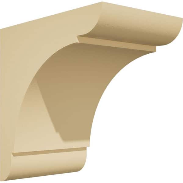 Ekena Millwork Standard Olympic 5 in. W x 8 in. H x 8 in. D Signature Urethane Polyurethane Corbel